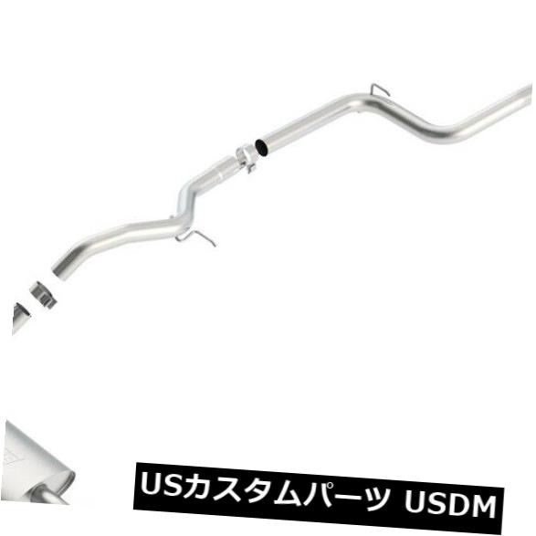 輸入マフラー Borla 140454 Sタイプのキャットバック排気システムは12-17フォーカスに適合 Borla 140454 S-Type Cat-Back Exhaust System Fits 12-17 Focus 【並行輸入品】|カスタムパーツ WORLD倉庫