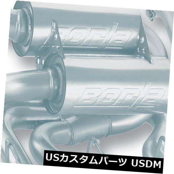 輸入マフラー Borla 11766 Sタイプアクスルバックエキゾーストシステムは09-13コルベットに適合 Borla 11766 S-Type Axle-Back Exhaust System Fits 09-13 Corvette 【並行輸入品】|カスタムパーツ WORLD倉庫