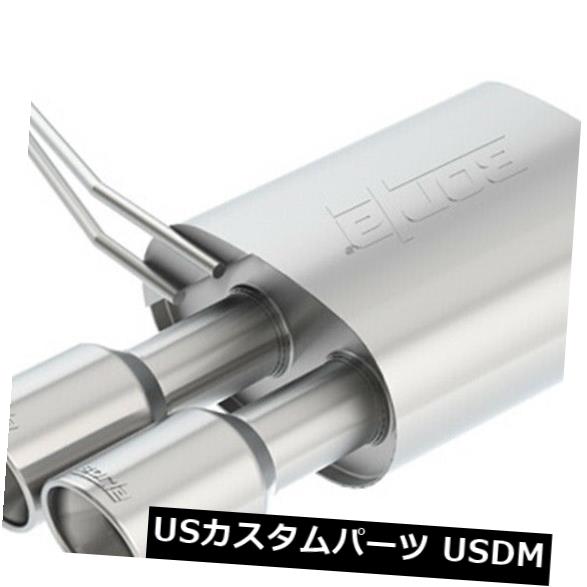 輸入マフラー Borla 11915 Sタイプアクスルバックエキゾーストシステムは14-19クーパーに適合 Borla 11915 S-Type Axle-Back Exhaust System Fits 14-19 Cooper 【並行輸入品】