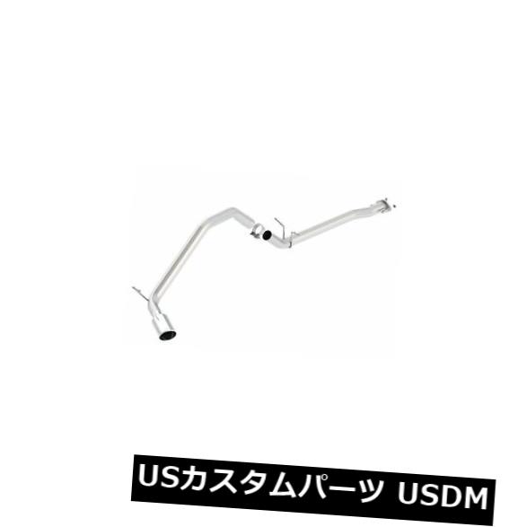 輸入マフラー Borla Cat-Back Exhaust S-Type For 2018 Ranger 3.2L Diesel 2&4WD 4door #140728 【並行輸入品】