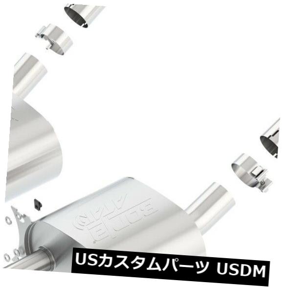 輸入マフラー Borla 11909 ATAKアクスルバックエキゾーストシステムは15-19コルベットに適合 Borla 11909 ATAK Axle-Back Exhaust System Fits 15-19 Corvette 【並行輸入品】