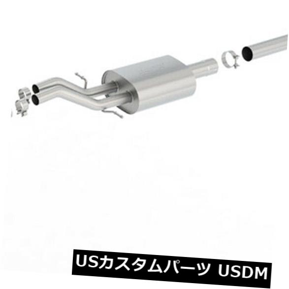 輸入マフラー Borla 140576BC SタイプCat-BackエキゾーストシステムはSierra 1500 Silverado 1500に適合 Borla 140576BC S-Type Cat-Back Exhaust System Fits Sierra 1500 Silverado 1500 【並行輸入品】｜カスタムパーツ WORLD倉庫 241,907円
