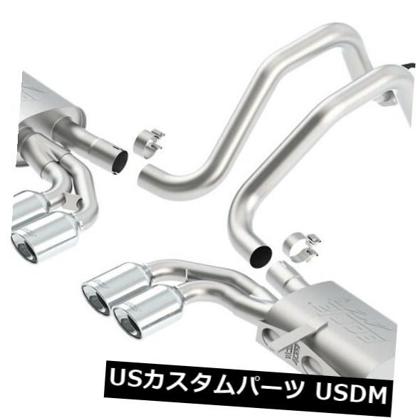 輸入マフラー Borla 140428 ATAK Cat-Back Exhaust System Fits 97-04 Corvette Borla 140428 ATAK Cat-Back Exhaust System Fits 97-04 Corvette 【並行輸入品】|カスタムパーツ WORLD倉庫