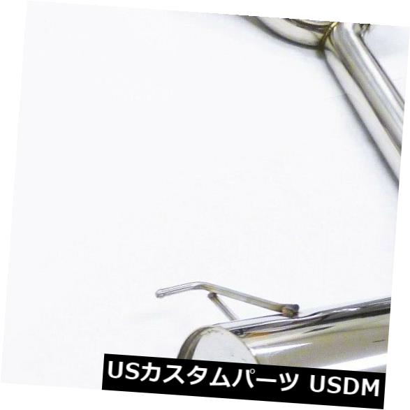 輸入マフラー 2005-2007スバルレガシィ2.5L GTワゴン用OBXステンレススチールバック OBX Stainless Steel Catback Exhaust For 2005-2007 Subaru Legacy 2.5L GT Wagon 【並行輸入品】