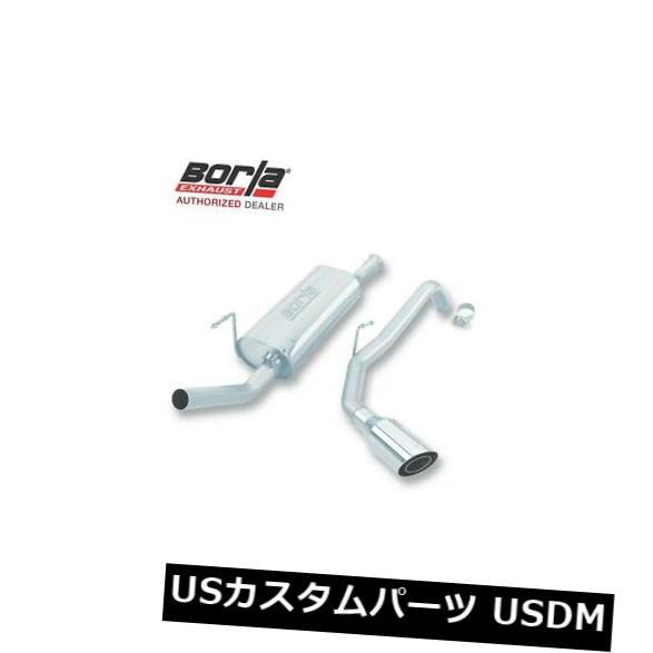輸入マフラー BORLA 14854キャットバックエキゾースト00-2006トヨタタンドラ4.7L V8 2 / 4WD 4DR CC EC SB BORLA 14854 Cat-Back Exhaust 00-2006 Toyota TUNDRA 4.7L V8 2/4WD 4DR CC EC SB 【並行輸入品】