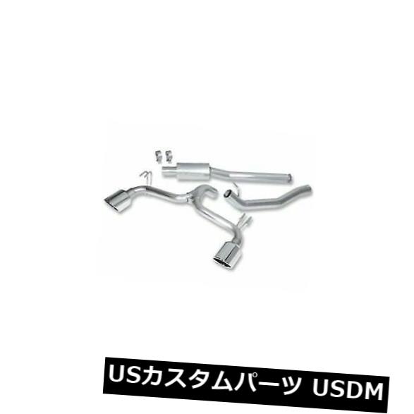 輸入マフラー Borla 140334 Cat-Backシステムスプリットリアアウトレットアウトレット2.25 "ステンレススチール Borla 140334 Cat-Back System Split Rear Exit Outlet 2.25" Stainless Steel 【並行輸入品】｜カスタムパーツ WORLD倉庫 183,425円