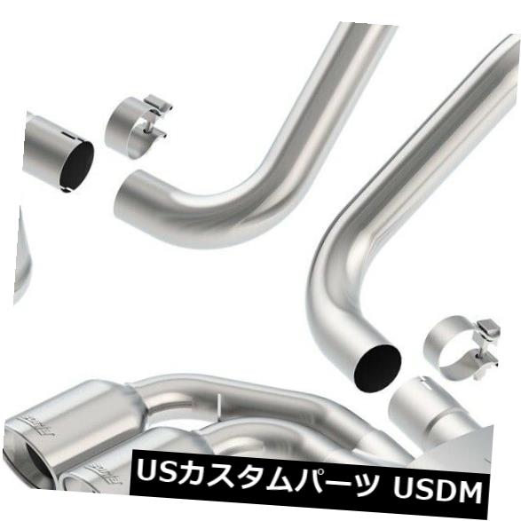 輸入マフラー Borla 140427 SタイプIIキャットバックエキゾーストシステムは97-04コルベットに適合 Borla 140427 S-Type II Cat-Back Exhaust System Fits 97-04 Corvette 【並行輸入品】|カスタムパーツ WORLD倉庫