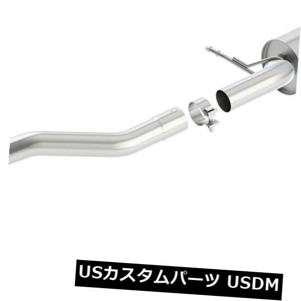 輸入マフラー Borla 140472キャットバック排気システムは12-18ジェッタに適合 Borla 140472 Cat-Back Exhaust System Fits 12-18 Jetta 【並行輸入品】｜カスタムパーツ WORLD倉庫