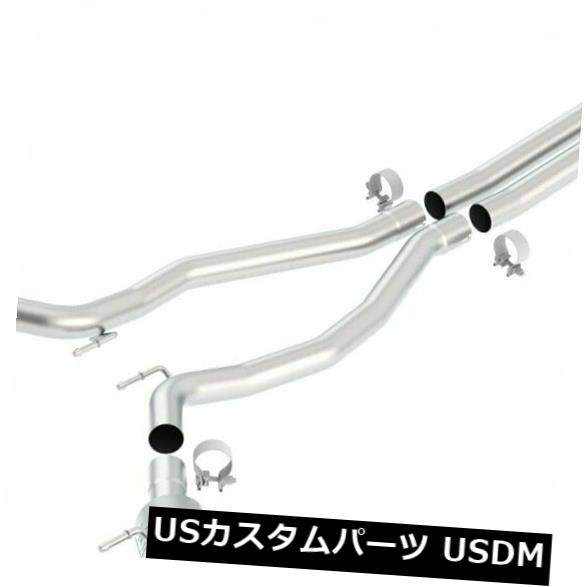 輸入マフラー Borla 10-13 Chevy Camaro SS 6.2L V8 ATAKキャットバックエキゾースト税込 XパイプはGF付きで動作します Borla 10-13 Chevy Camaro SS 6.2L V8 ATAK Catback Exhaust Incl. X Pipe works w/GF 【並行輸入品】