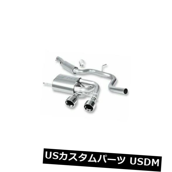 輸入マフラー Borla 140314 Cat-Back System Center背面出口アウトレット2.5 \