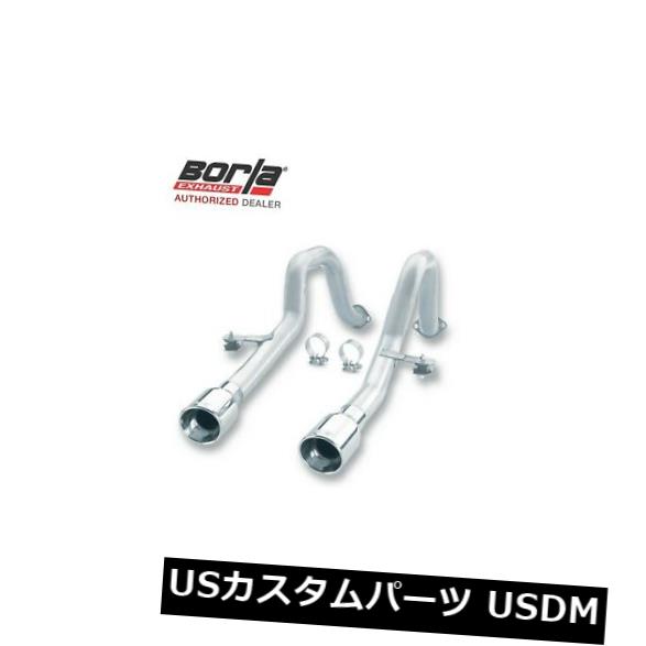 輸入マフラー BORLA 12649エキゾースト（マフラーデリート）1997-2004シボレーコルベットC5 / ZO6 5.7L V8 BORLA 12649 Exhaust (Muffler Delete) 1997-2004 Chevrolet CORVETTE C5/ZO6 5.7L V8 【並行輸入品】