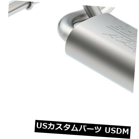 輸入マフラー Borla 11860BC ATAKアクスルバックエキゾーストシステムは12-18ラングラー（JK）に適合 Borla 11860BC ATAK Axle-Back Exhaust System Fits 12-18 Wrangler (JK) 【並行輸入品】｜カスタムパーツ WORLD倉庫 176,275円
