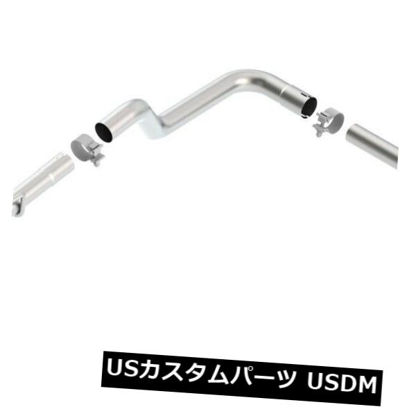 輸入マフラー Borla 140352 Sタイプキャットバックエキゾーストシステムは11-16 Cruze Cruze Limitedに適合 Borla 140352 S-Type Cat-Back Exhaust System Fits 11-16 Cruze Cruze Limited 【並行輸入品】