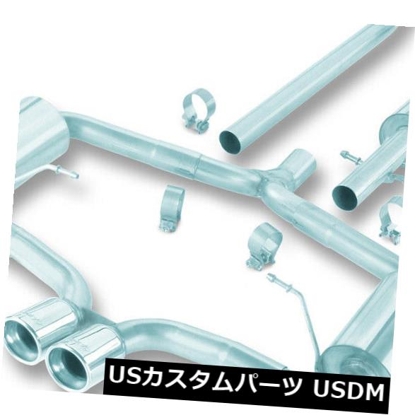 輸入マフラー Borla 140119 Sタイプキャットバックエキゾーストシステムは04-06クーパーに適合 Borla 140119 S-Type Cat-Back Exhaust System Fits 04-06 Cooper 【並行輸入品】