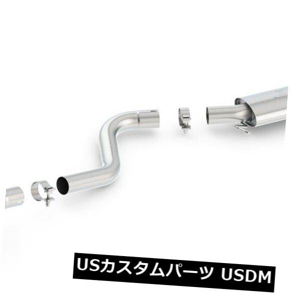 輸入マフラー Borla 140505ツーリングキャットバックエキゾーストシステムは07-12 328iに適合 Borla 140505 Touring Cat-Back Exhaust System Fits 07-12 328i 【並行輸入品】