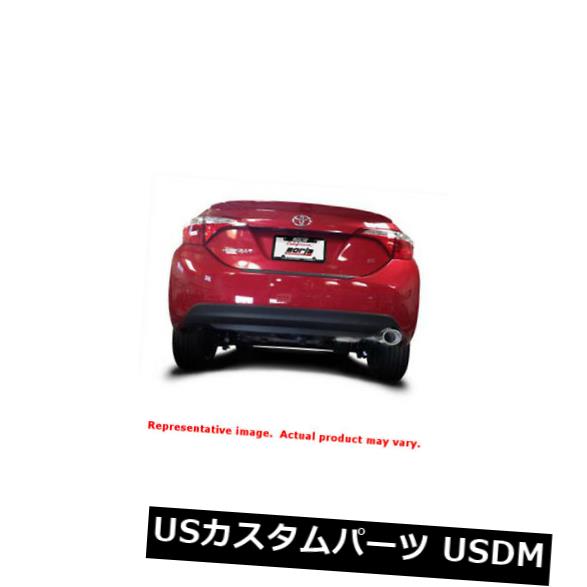 輸入マフラー Borla Exhaust-クラシックリアセクション11897適合：トヨタ2014-2014カローラS Borla Exhaust - Classic Rear Section 11897 Fits:TOYOTA 2014 - 2014 COROLLA S 【並行輸入品】