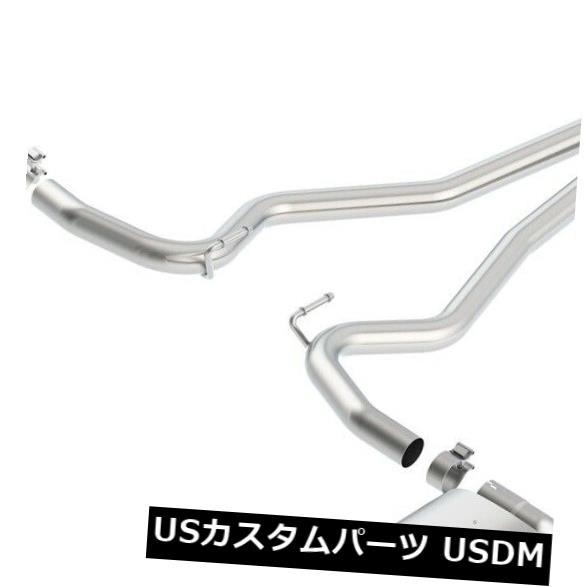 輸入マフラー Borla 140586ツーリングキャットバックエキゾーストシステムは15-17マスタングに適合 Borla 140586 Touring Cat-Back Exhaust System Fits 15-17 Mustang 【並行輸入品】|カスタムパーツ WORLD倉庫
