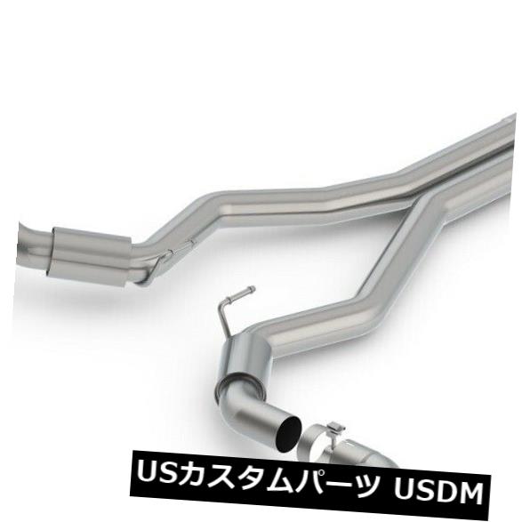 輸入マフラー Borla 140742 Sタイプキャットバックエキゾーストシステムは18-19マスタングに適合 Borla 140742 S-Type Cat-Back Exhaust System Fits 18-19 Mustang 【並行輸入品】