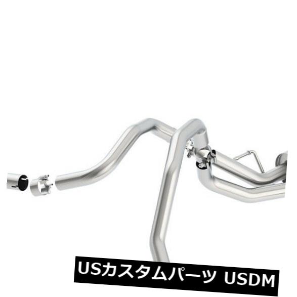 輸入マフラー BORLAツーリングキャットバックパフォーマンスエキゾーストキットは2010-2014 FJ Cruiser 4.0L V6に適合 BORLA Touring Cat-Back Performance Exhaust Kit Fits 2010-2014 FJ Cruiser 4.0L V6 【並行輸入品】