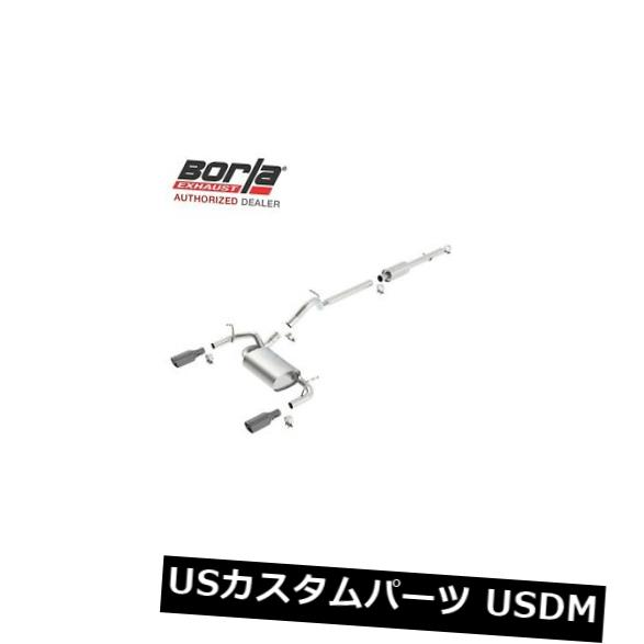 輸入マフラー BORLA 140459BCキャットバックエキゾーストシステム2012-2017ジープラングラー3.6L V6 4WD 4DR BORLA 140459BC Cat-Back Exhaust System 2012-2017 Jeep WRANGLER 3.6L V6 4WD 4DR 【並行輸入品】｜カスタムパーツ WORLD倉庫