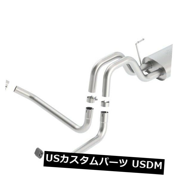 輸入マフラー Borla 140417 ATAK Cat-Back Exhaust System Fits 11-14 F-150 Borla 140417 ATAK Cat-Back Exhaust System Fits 11-14 F-150 【並行輸入品】