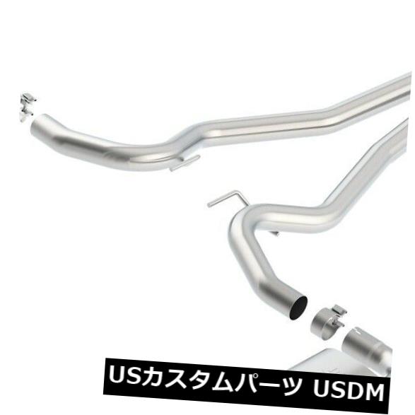輸入マフラー Borla 140590BC ATAKリアセクションは15のマスタングに適合 Borla 140590BC ATAK Rear Section Fits 15 Mustang 【並行輸入品】|カスタムパーツ WORLD倉庫