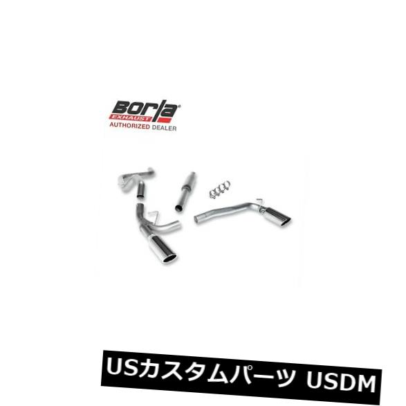 輸入マフラー BORLA 140070キャットバックエキゾーストシステム2003-2005ダッジNEON SRT-4 2.4LターボSRT4 BORLA 140070 Cat-Back Exhaust System 2003-2005 Dodge NEON SRT-4 2.4L TURBO SRT4 【並行輸入品】