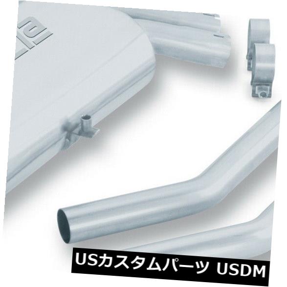 輸入マフラー Borla 14553ツーリングキャットバックエキゾーストシステムは92-99 325i 328i M3に適合 Borla 14553 Touring Cat-Back Exhaust System Fits 92-99 325i 328i M3 【並行輸入品】