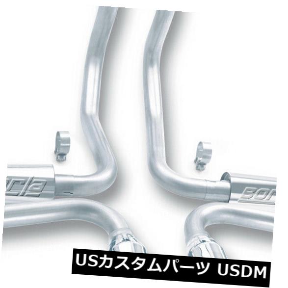 輸入マフラー Borla 140017 Sタイプキャットバックエキゾーストシステムは97-04コルベットに適合 Borla 140017 S-Type Cat-Back Exhaust System Fits 97-04 Corvette 【並行輸入品】｜カスタムパーツ WORLD倉庫