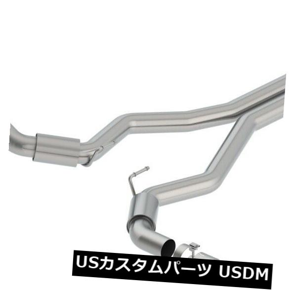 輸入マフラー Borla 140742CF Sタイプキャットバックエキゾーストシステムは18-19マスタングに適合 Borla 140742CF S-Type Cat-Back Exhaust System Fits 18-19 Mustang 【並行輸入品】|カスタムパーツ WORLD倉庫