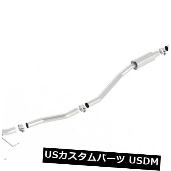 輸入マフラー Borla 140739 Sタイプキャットバックエキゾーストシステムは17-19シビックに適合 Borla 140739 S-Type Cat-Back Exhaust System Fits 17-19 Civic 【並行輸入品】|カスタムパーツ WORLD倉庫