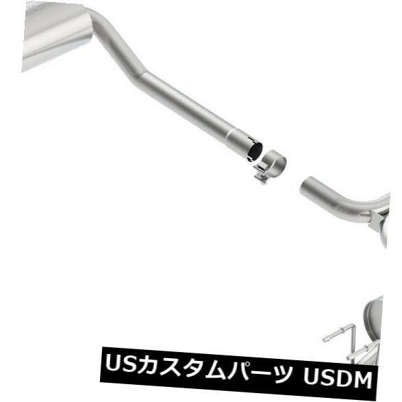 輸入マフラー Borla 11840 Sタイプアクスルバックエキゾーストシステムは13-15アコードに適合 Borla 11840 S-Type Axle-Back Exhaust System Fits 13-15 Accord 【並行輸入品】