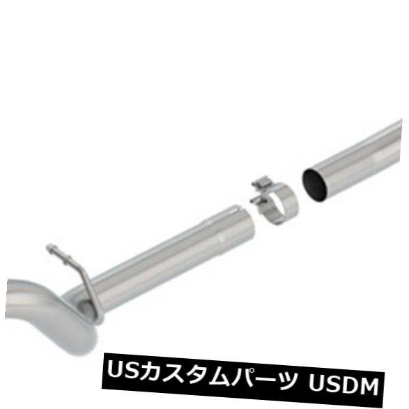 輸入マフラー Borla 140747 Sタイプキャットバックエキゾーストシステムは18-20ラングラー（JL）に適合 Borla 140747 S-Type Cat-Back Exhaust System Fits 18-20 Wrangler (JL) 【並行輸入品】