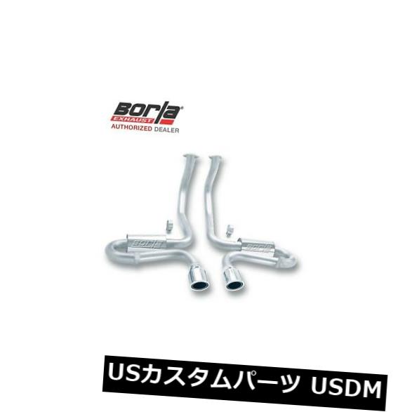 輸入マフラー BORLA 140017キャットバックエキゾーストSタイプ1997-2004シボレーコルベットC5 / ZO6 5.7L BORLA 140017 Cat-Back Exhaust S-Type 1997-2004 Chevrolet CORVETTE C5/ZO6 5.7L 【並行輸入品】