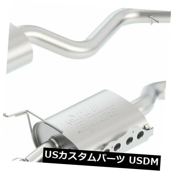 輸入マフラー Borla 08-11 BMW M3 Sedan 4.0L 8cyl 6spd / 7spd Aggressive ATAK Exhaust（リアセクティ Borla 08-11 BMW M3 Sedan 4.0L 8cyl 6spd/7spd Aggressive ATAK Exhaust (rear secti 【並行輸入品】