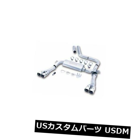 輸入マフラー Borla 14780 Cat-Back 3 in。Adj System Split Rear Exit材質：ステンレススチール Borla 14780 Cat-Back 3 in. Adj System Split Rear Exit Material: Stainless Steel 【並行輸入品】