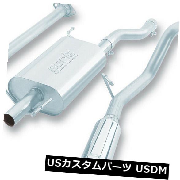 輸入マフラー 05-13タコマに適合するBorla 140140キャットバックエキゾーストシステム Borla 140140 Cat-Back Exhaust System Fits 05-13 Tacoma 【並行輸入品】|カスタムパーツ WORLD倉庫