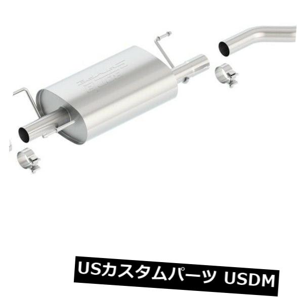 輸入マフラー 05-13タコマに適合するBorla 140160キャットバックエキゾーストシステム Borla 140160 Cat-Back Exhaust System Fits 05-13 Tacoma 【並行輸入品】