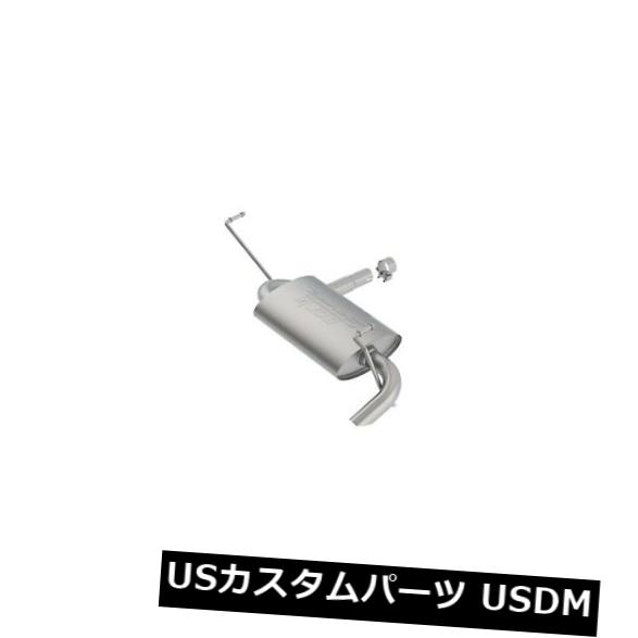 輸入マフラー Borla 11961 Sタイプアクスルバックエキゾーストシステムは19カローラに適合 Borla 11961 S-Type Axle-Back Exhaust System Fits 19 Corolla 【並行輸入品】