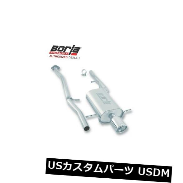 輸入マフラー スバルインプレッサアウトバック2.2 / 2.5L非ターボ用BORLA 14885キャットバックエキゾースト96-01 BORLA 14885 Cat-Back Exhaust 96-01 for Subaru IMPREZA OUTBACK 2.2/2.5L Non-Turbo 【並行輸入品】