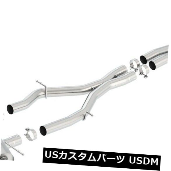 輸入マフラー 16-18カマロボルラ140688CFBA ATAKキャットバックエキゾーストシステムに適合 Fits 16-18 Camaro Borla 140688CFBA ATAK Cat-Back Exhaust System 【並行輸入品】|カスタムパーツ WORLD倉庫