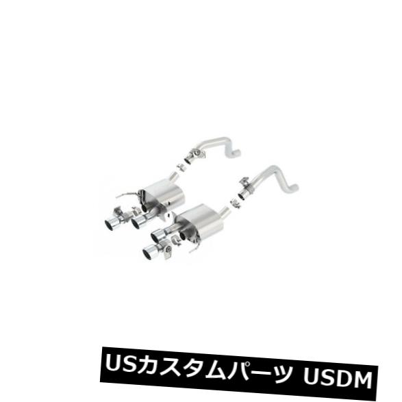 輸入マフラー 排気システム-Sタイプ-キャットバック-テールパイプ2-3 / 4-チップ4-1 / 4-汚れ Exhaust System - S-Type - Cat-Back - 2-3/4 in Tailpipe - 4-1/4 in Tips - Stainle 【並行輸入品】|カスタムパーツ WORLD倉庫