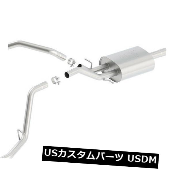 輸入マフラー BORLA S-Typeキャットバックパフォーマンスデュアルエキゾースト2014-2018シルバラード1500 5.3L V8 BORLA S-Type Cat-Back Performance Dual Exhaust 2014-2018 Silverado 1500 5.3L V8 【並行輸入品】|カスタムパーツ WORLD倉庫