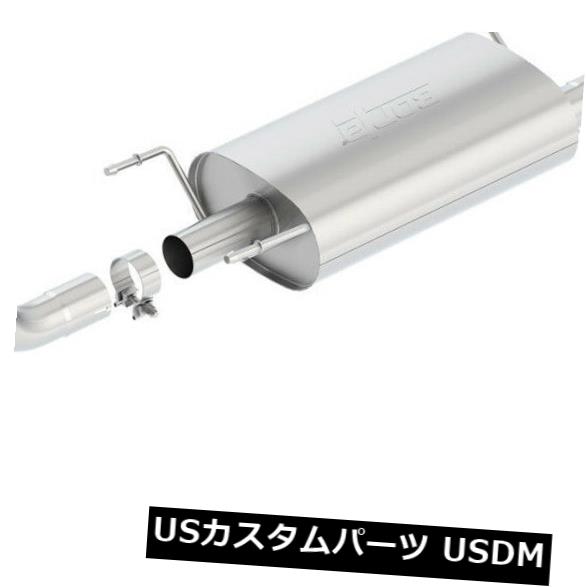 輸入マフラー BORLA S-TYPEキャットバックパフォーマンスエキゾーストキットは2016-2019トヨタタコマ3.5Lに適合 BORLA S-TYPE Cat-Back Performance Exhaust Kit Fits 2016-2019 Toyota Tacoma 3.5L 【並行輸入品】