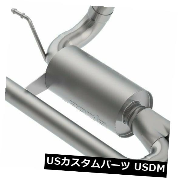 輸入マフラー Borla 2018 Jeep Wrangler JL / JLU 3.6L 2DR / 4DR ATAK SSアクスルバックエキゾーストw / 3.5in T Borla 2018 Jeep Wrangler JL/JLU 3.6L 2DR/4DR ATAK SS Axle Back Exhaust w/3.5in T 【並行輸入品】