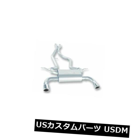 輸入マフラー Borla 14957 Cat-Backシステムスプリットリアアウトレットアウトレット2.5 "ステンレススチール Borla 14957 Cat-Back System Split Rear Exit Outlet 2.5" Stainless Steel 【並行輸入品】|カスタムパーツ WORLD倉庫
