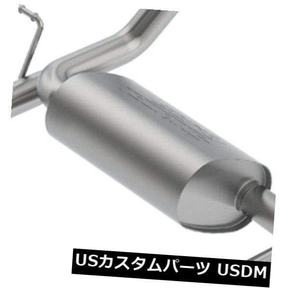 輸入マフラー BORLAツーリングアクスルバックパフォーマンスエキゾースト2018ジープラングラーJL / JLU 3.6L V6 BORLA Touring Axle-Back Performance Exhaust 2018 Jeep Wrangler JL/JLU 3.6L V6 【並行輸入品】