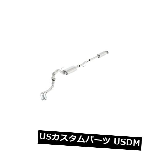 輸入マフラー 排気システム-Sタイプ-キャットバック-テールパイプ3個-ヒント4個-ステンレス-Nat Exhaust System - S-Type - Cat-Back - 3 in Tailpipe - 4 in Tips - Stainless - Nat 【並行輸入品】|カスタムパーツ WORLD倉庫