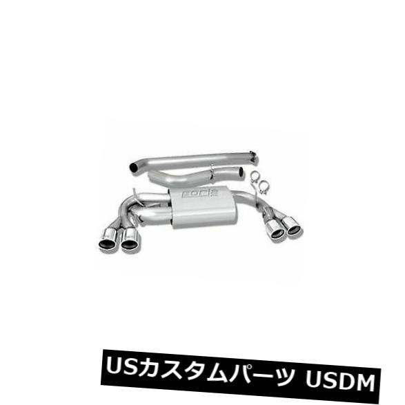 輸入マフラー Borla 140312 Cat-Backシステムスプリットリアアウトレットアウトレット2.5 "ステンレススチール Borla 140312 Cat-Back System Split Rear Exit Outlet 2.5" Stainless Steel 【並行輸入品】｜カスタムパーツ WORLD倉庫