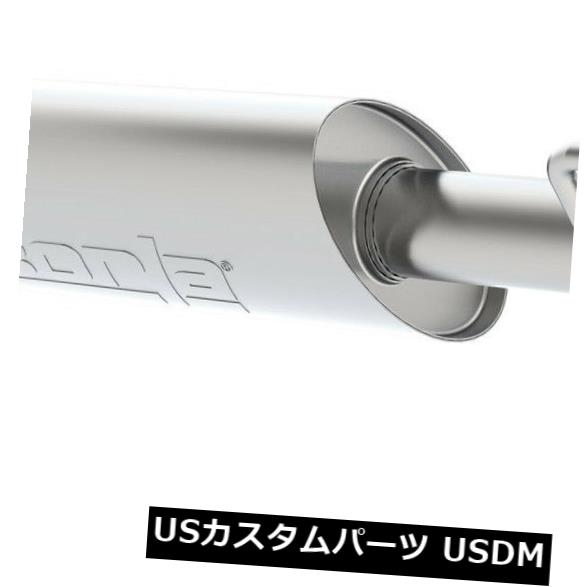 輸入マフラー BORLA Sタイプアクスルバックパフォーマンスシングルエキゾースト13-17スバルXVクロストレック2.0L BORLA S-Type Axle-Back Performance Single Exhaust 13-17 Subaru XV Crosstrek 2.0L 【並行輸入品】